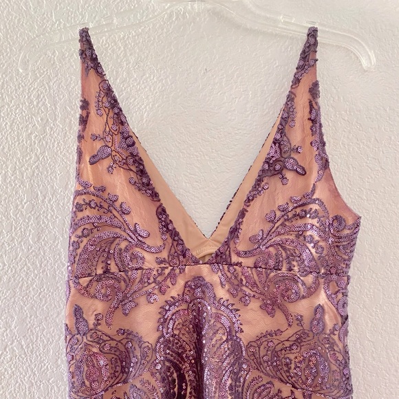 Free People Sequined Mini Dress - Picture 5 of 16